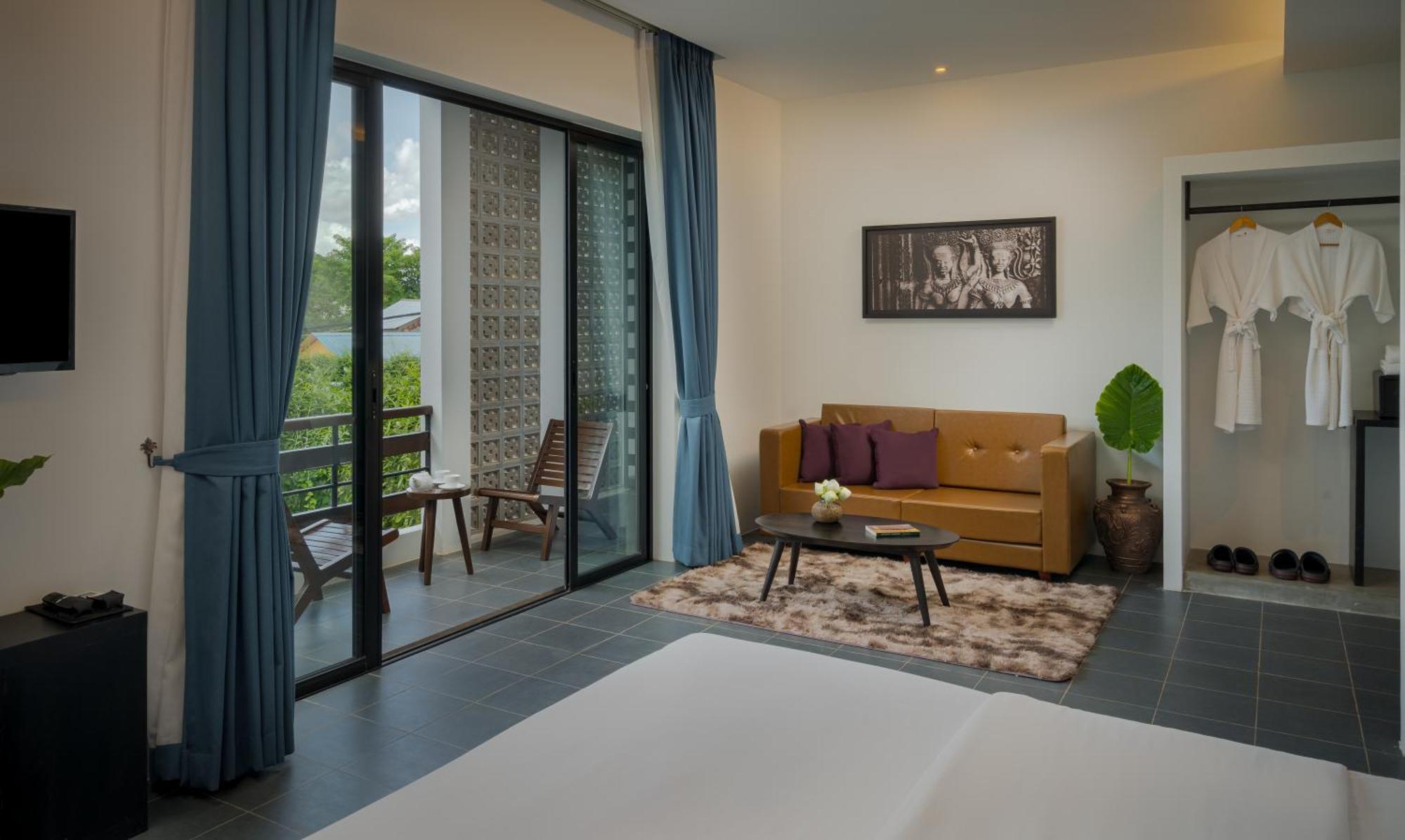 Eightfold Urban Resort Siem Reap Pokoj fotografie Deluxe Room